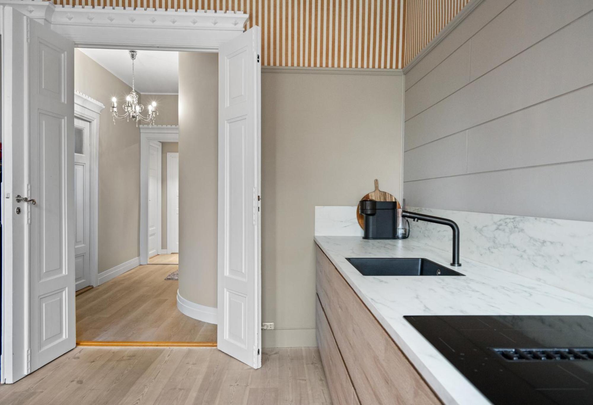 Experience The Luxury Lifestyle 100M From Bryggen! Daire Bergen Dış mekan fotoğraf